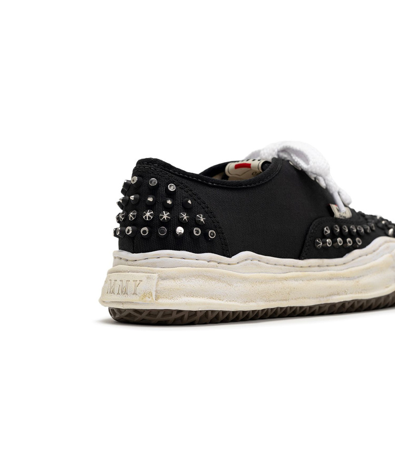 "BAKER" OG Sole Studded Canvas Low-top Sneaker 12