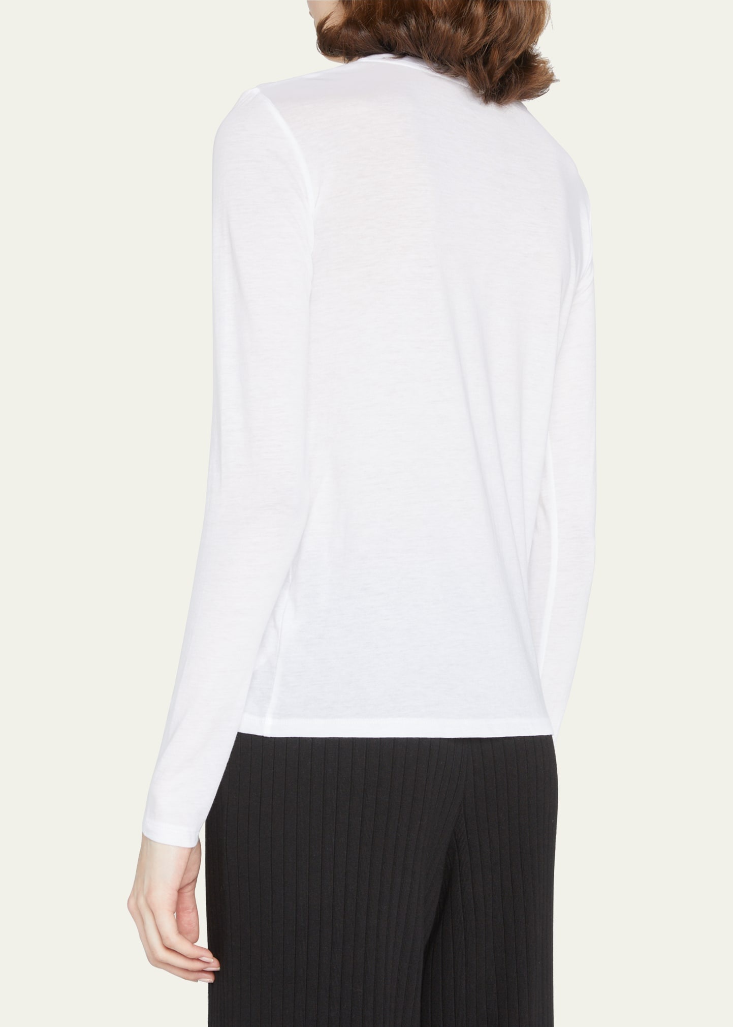 Essential Long-Sleeve Crewneck Tee - 3