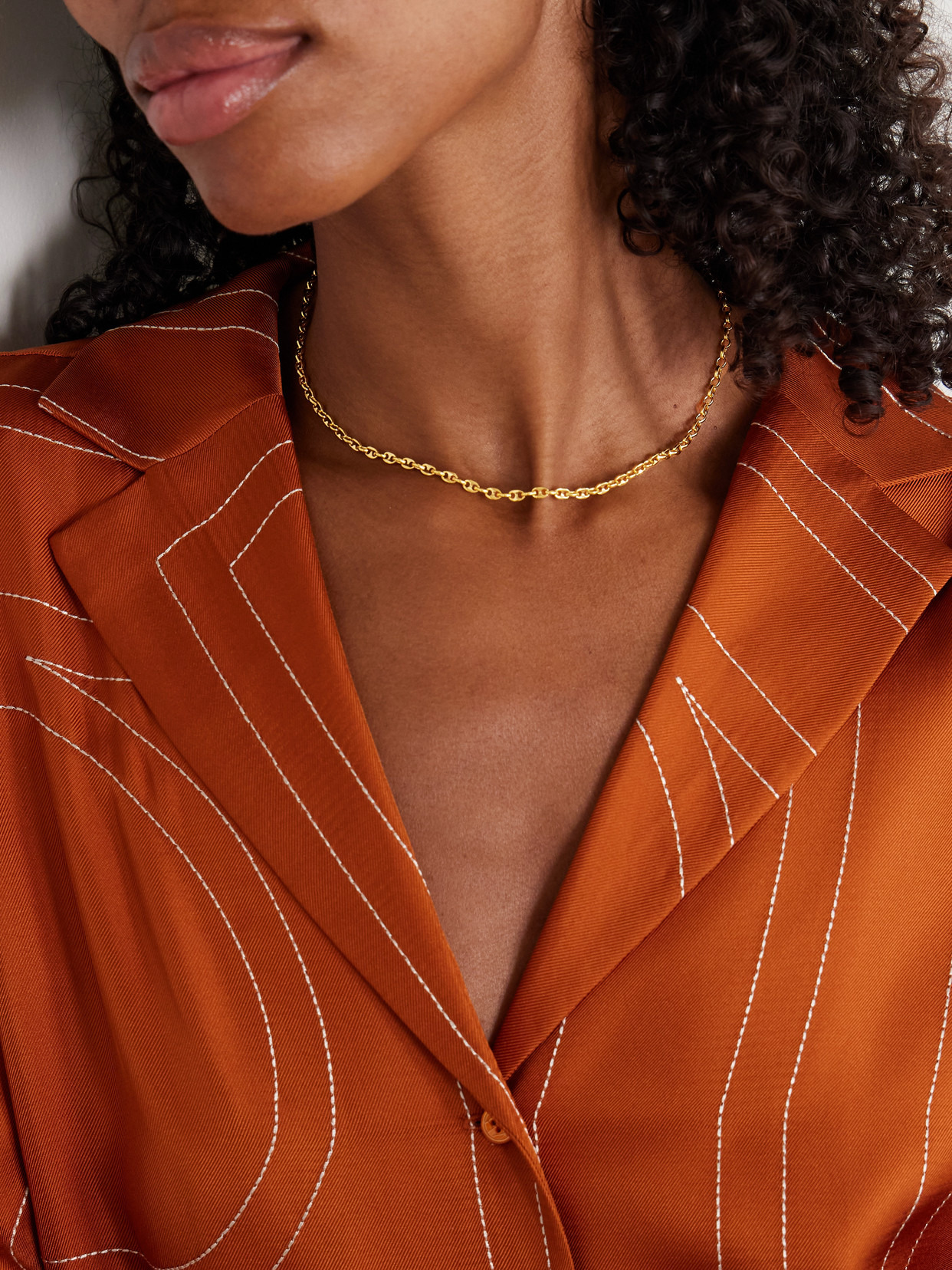 Classic Gold Vermeil Necklace - 2