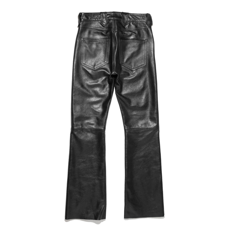 Enfants Riches Déprimés PILOT LEATHER FLARE JEANS outlook