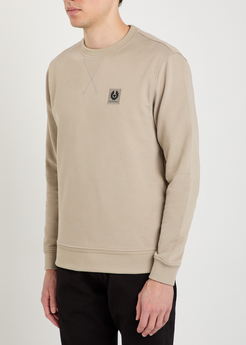 Belstaff Belstaff Logo-appliquéd Cotton Sweatshirt outlook