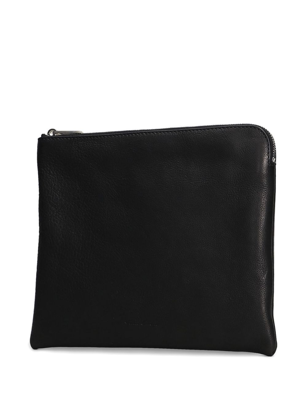 leather zip-top shoulder bag - 3