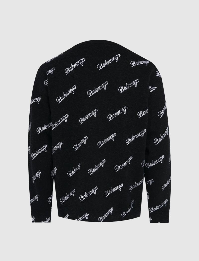LONG SLEEVE CREWNECK SWEATER - 2