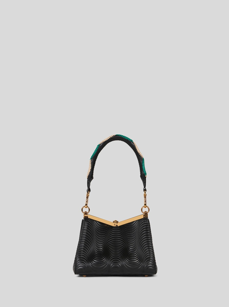 SMALL VELA BAG WITH WAVY MOTIF - 3