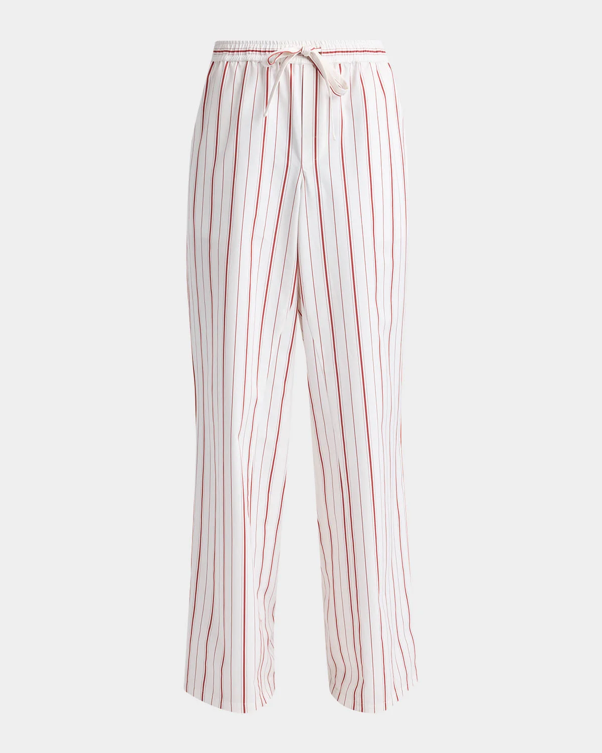 Men's Multi-Stripe Poplin Drawstring Lounge Pants - 1