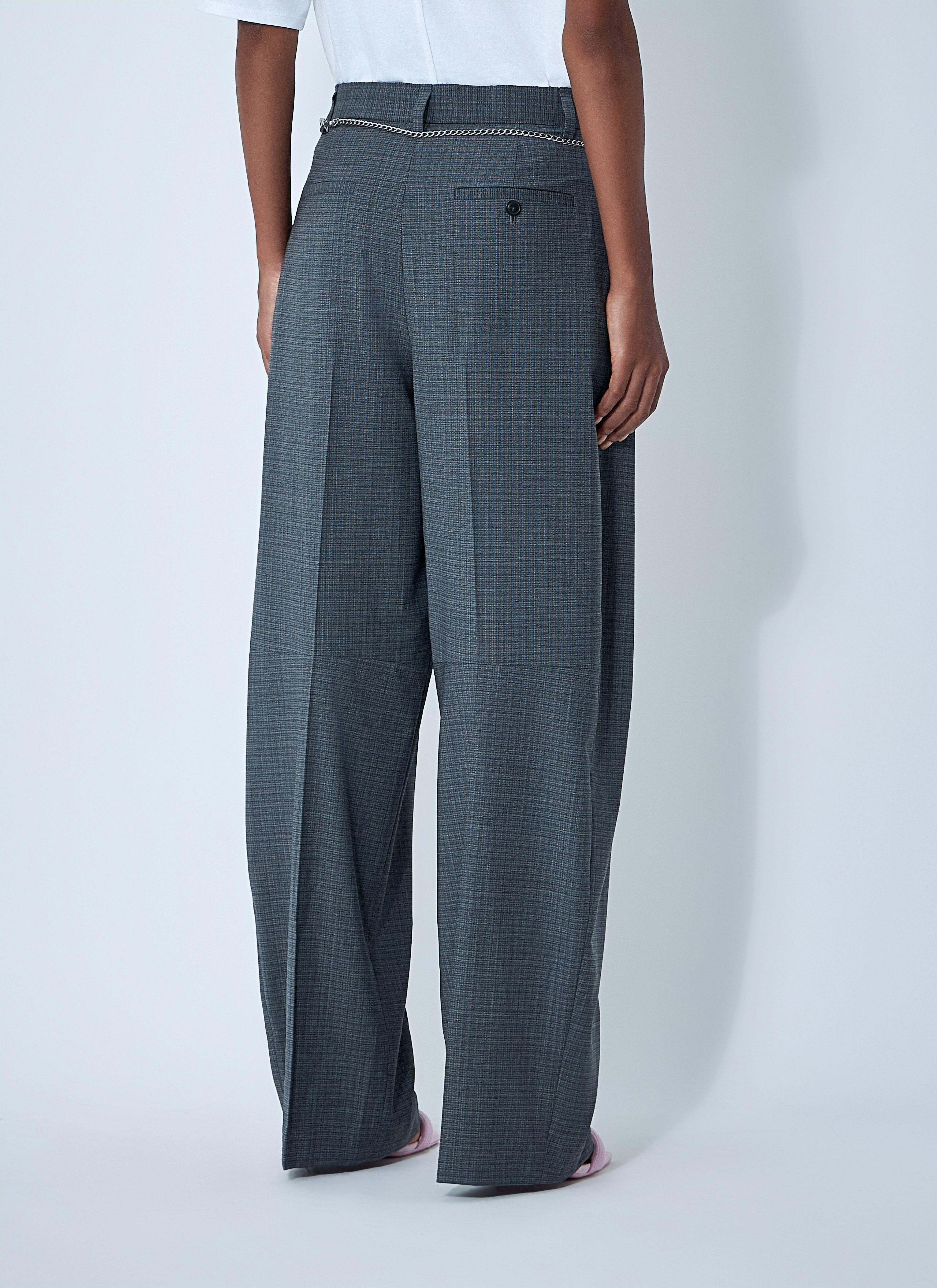 Alexander Wang Women Tailored Wool Pants - 4
