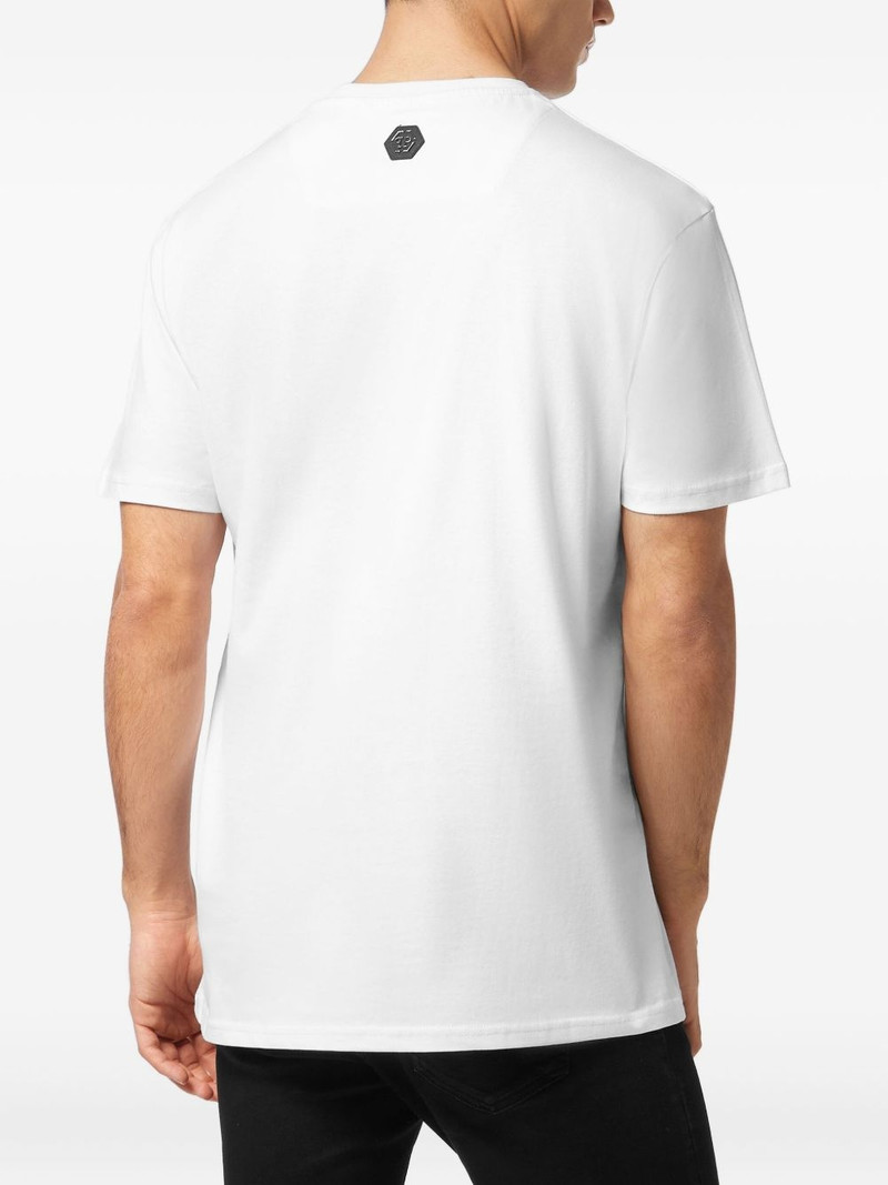 crystal-embellished teddy-bear T-shirt 3