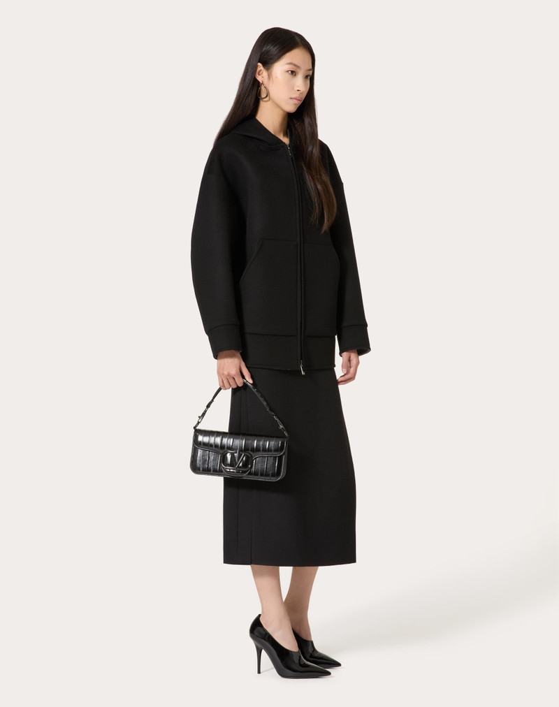 Valentino COMPACT DRAP PEACOAT outlook