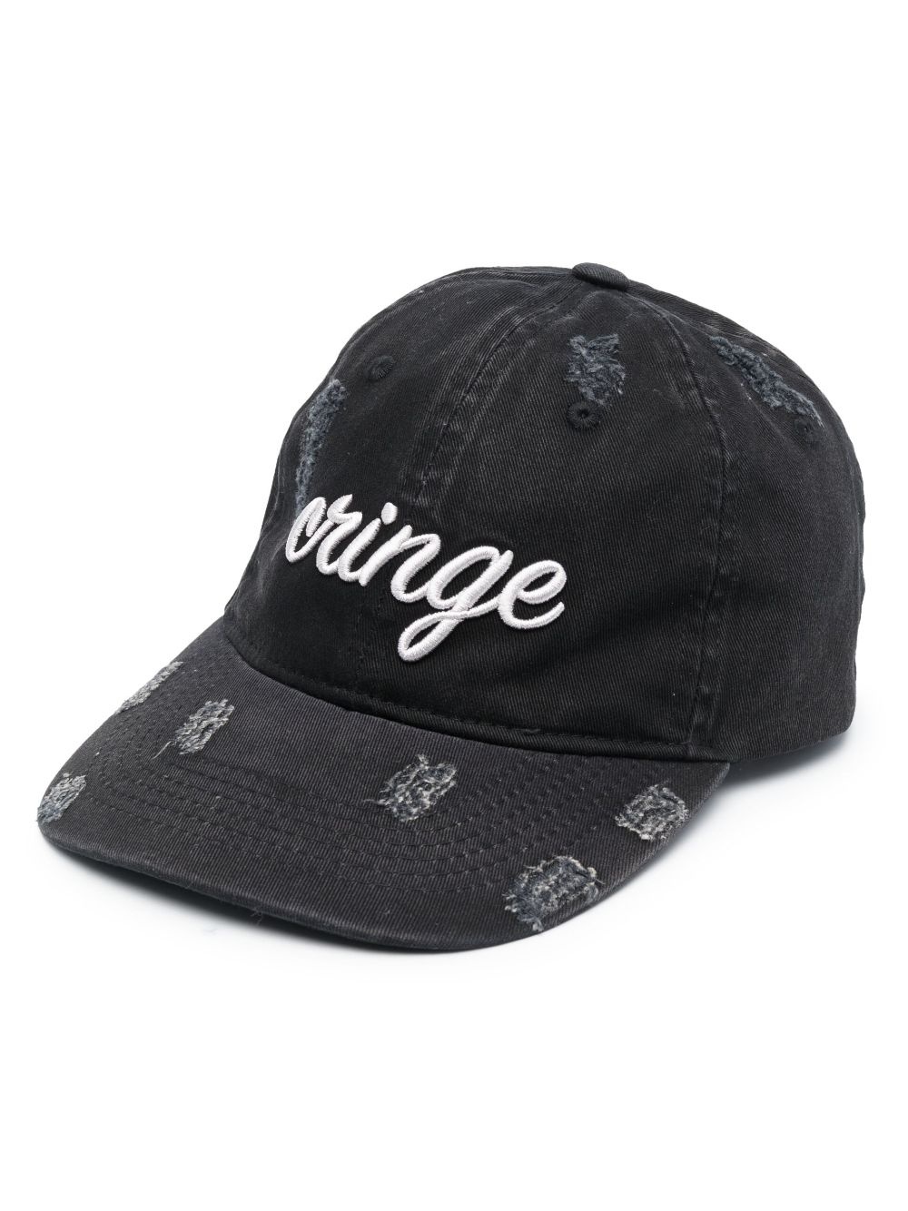 Cringe embroidered baseball hat - 1