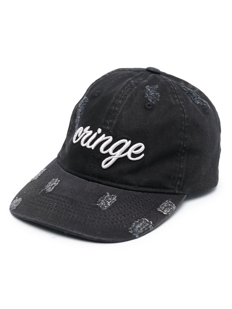 Cringe embroidered baseball hat 1