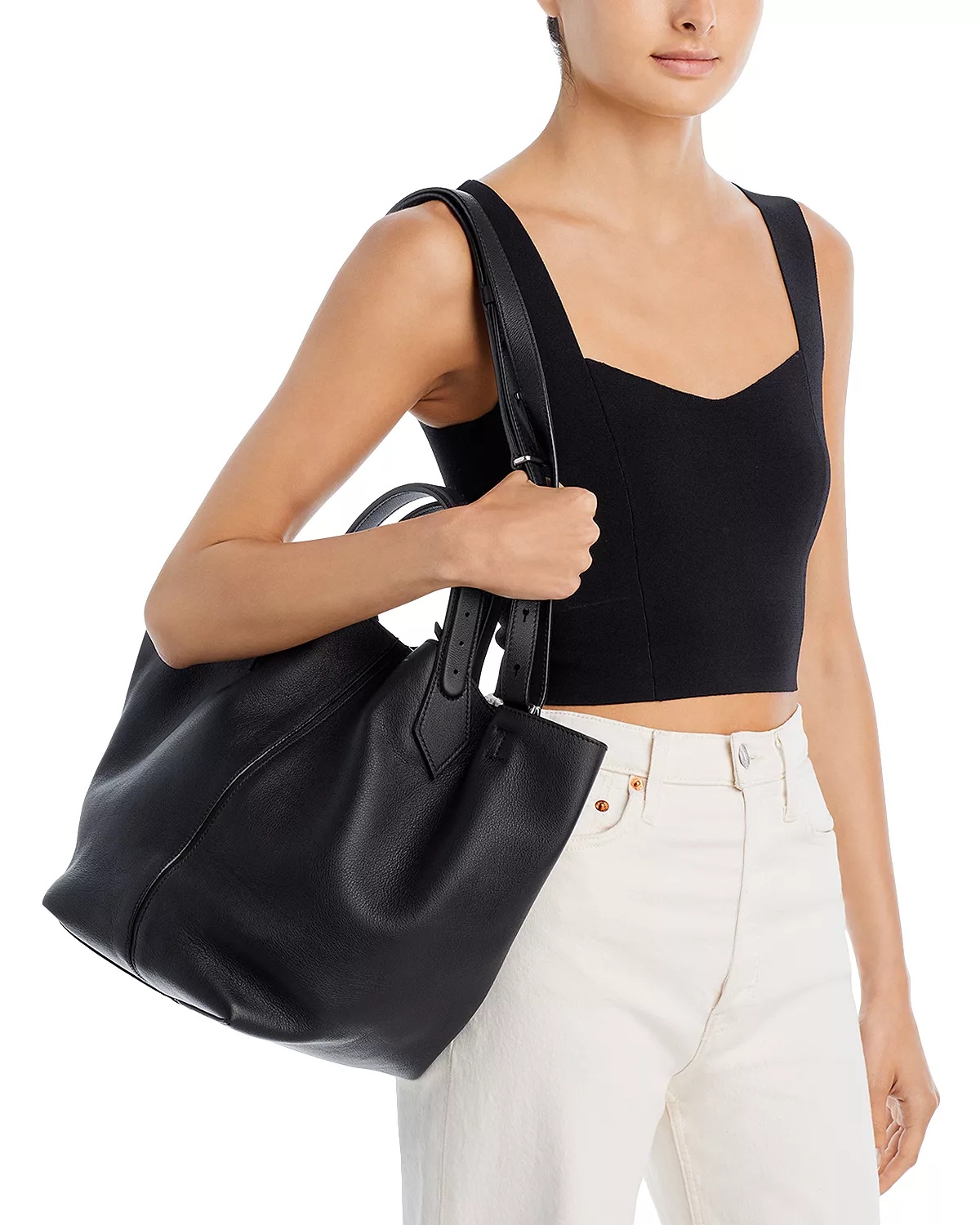 Large Chelsea Leather Tote - 2