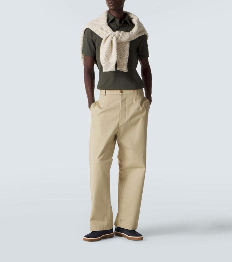 Loro Piana Brenna cotton piqué polo shirt outlook