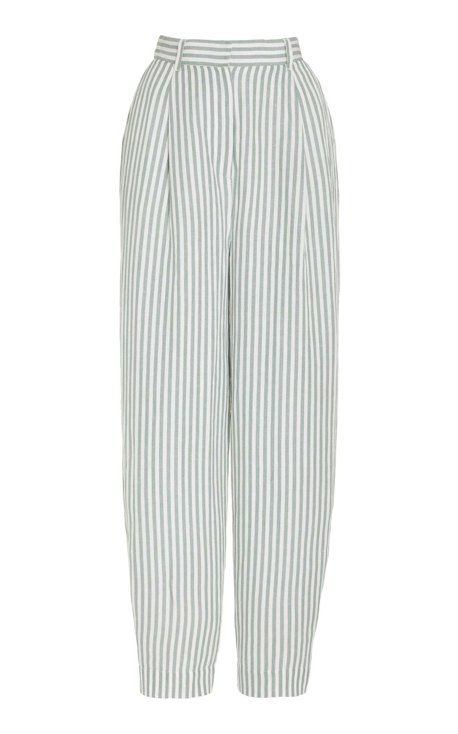 Lorenzo Striped Pants green - 1