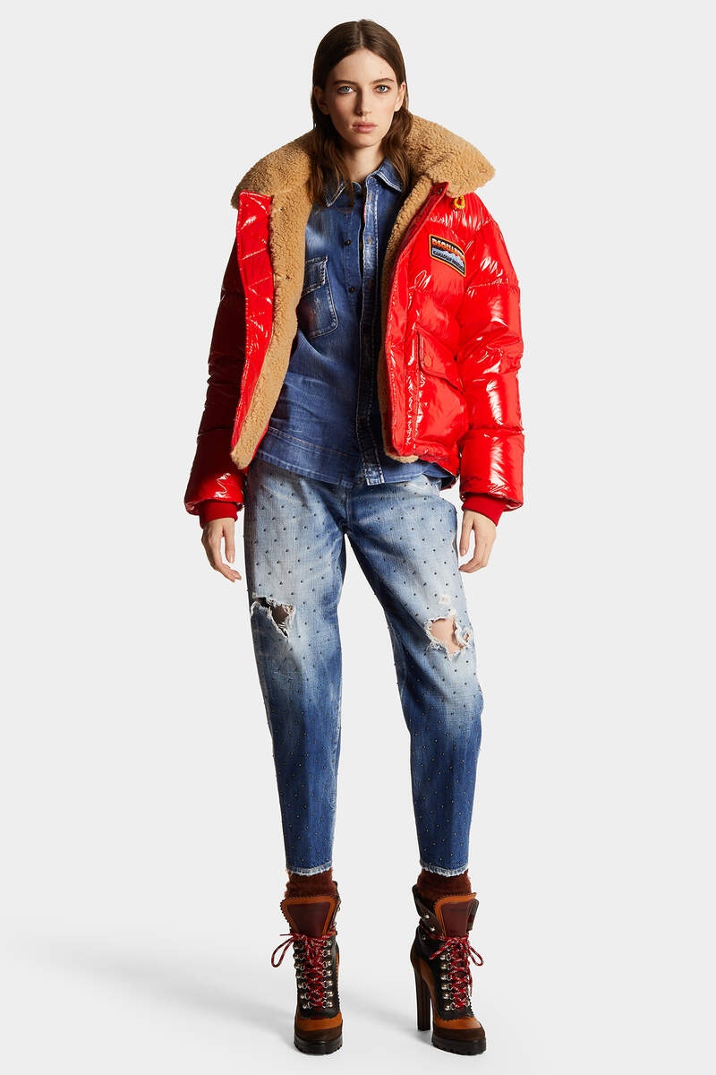 MEDIUM EVERYTHING WASH - STUDS 80'S JEANS - 3