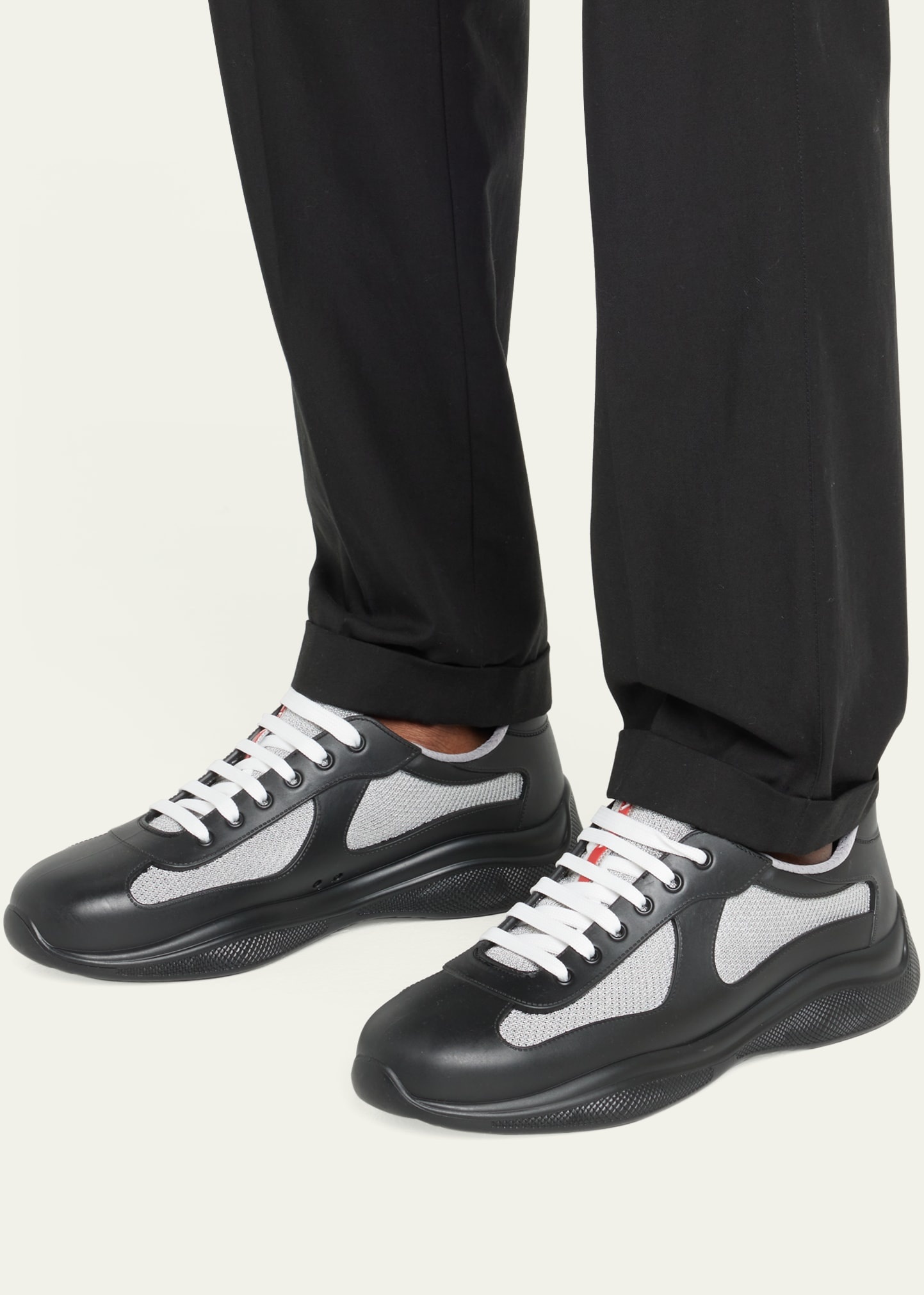 Men's Americas Cup Rubber Trainer Sneakers - 3