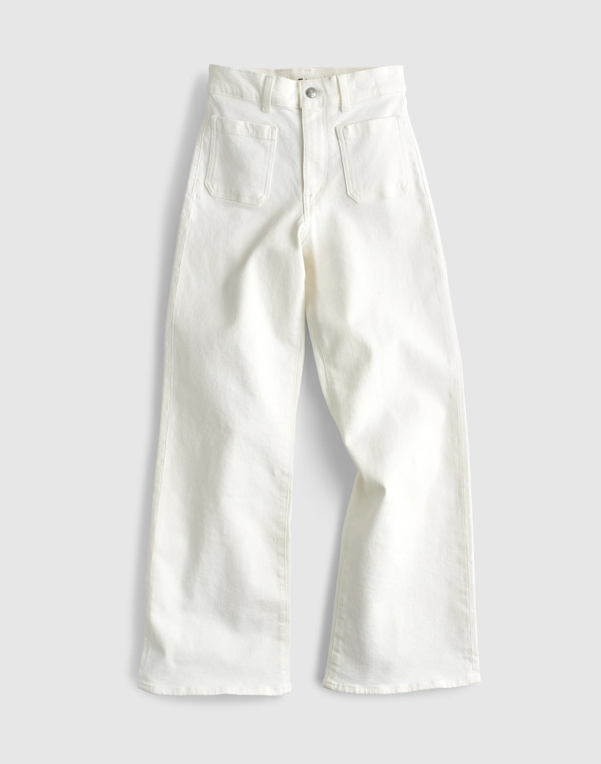 The Emmy Wide-Leg Jean in Super Stretch Denim - 1