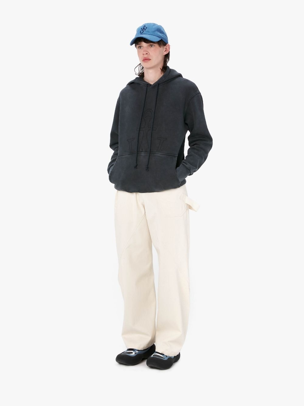 JWA EMBROIDERED HOODIE - 4