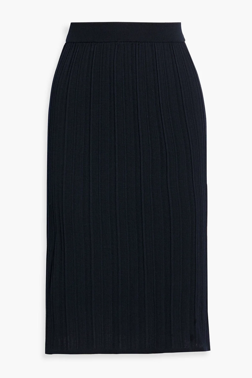 Ribbed wool skirt - 1