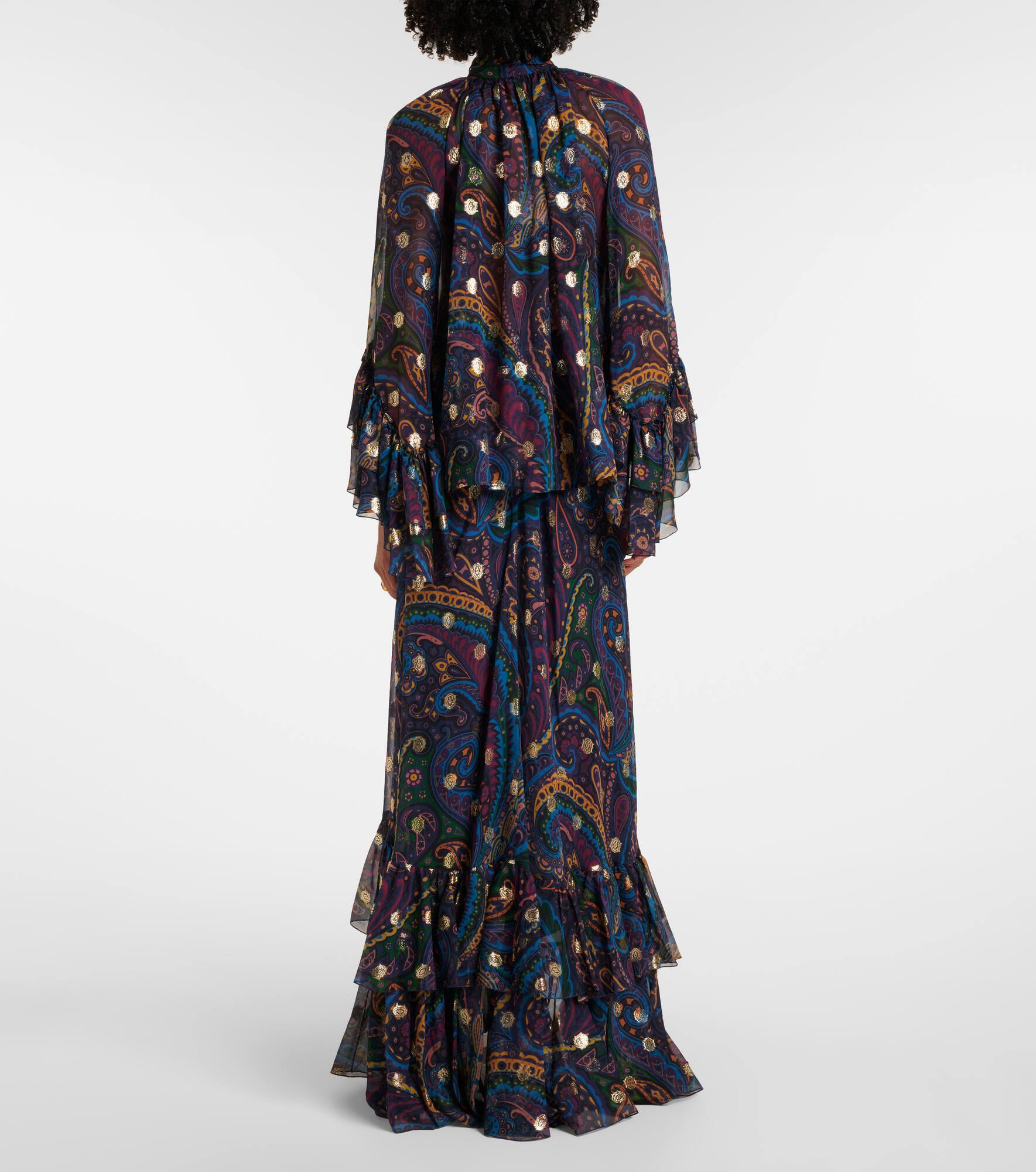 Paisley silk shirt - 3