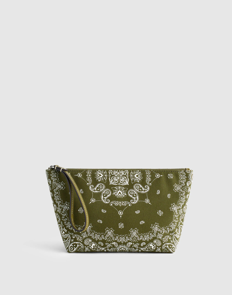 Bandana-Print Zip Pouch 1
