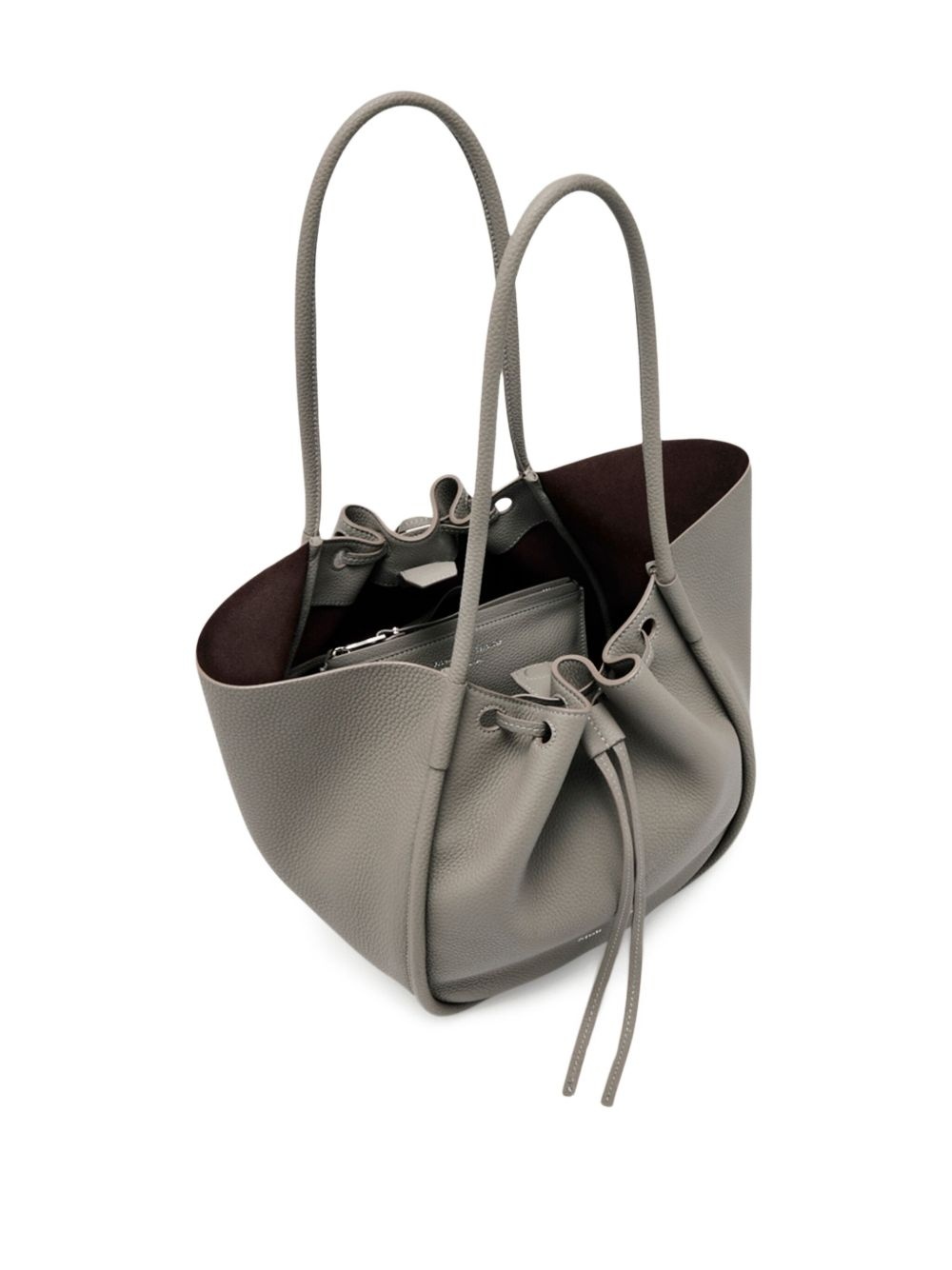 large Ruched tote bag - 6