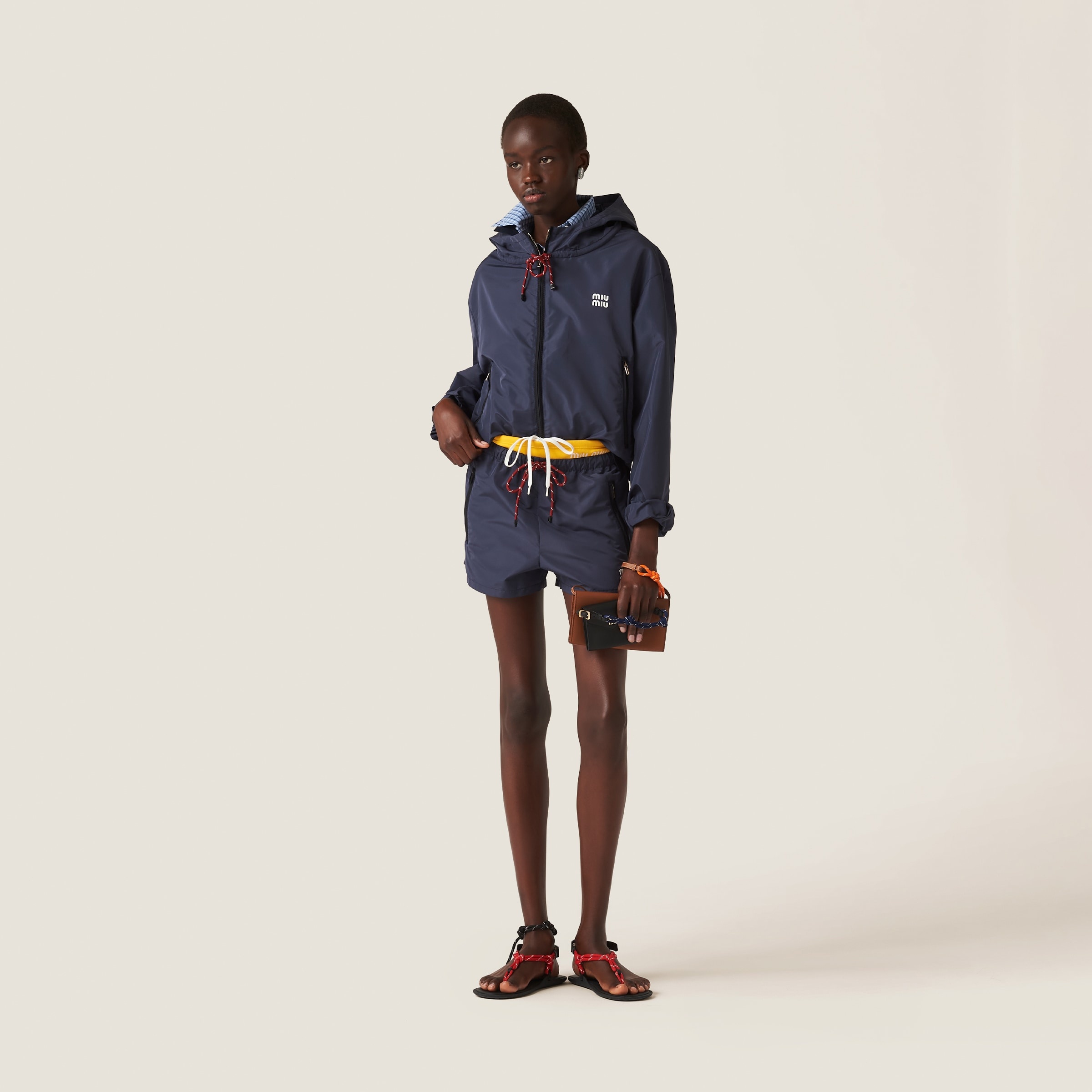 Technical fabric blouson jacket - 2