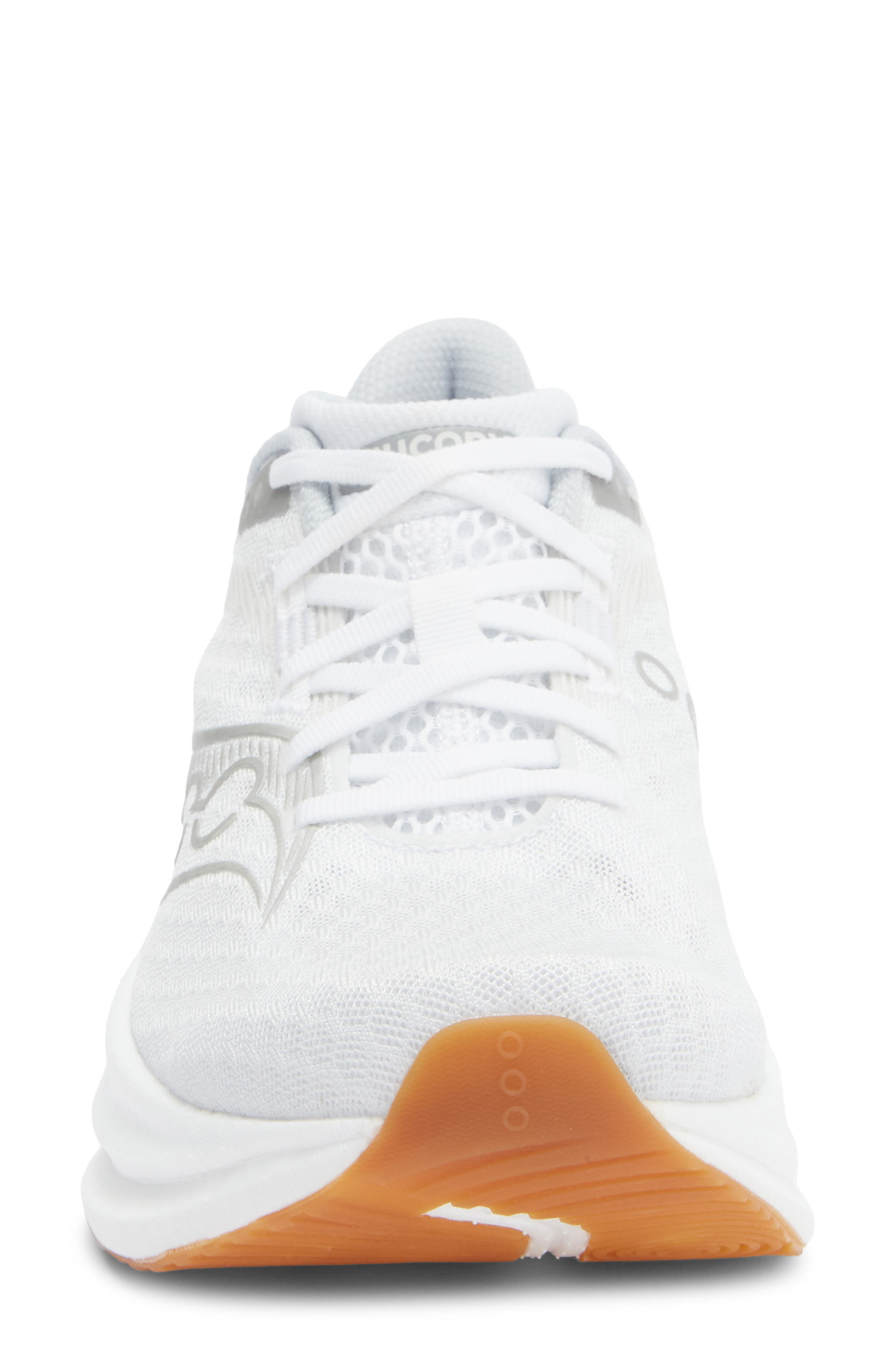 Saucony Endorphin Speed 5 Running Shoe in White/Gum at Nordstrom - 4