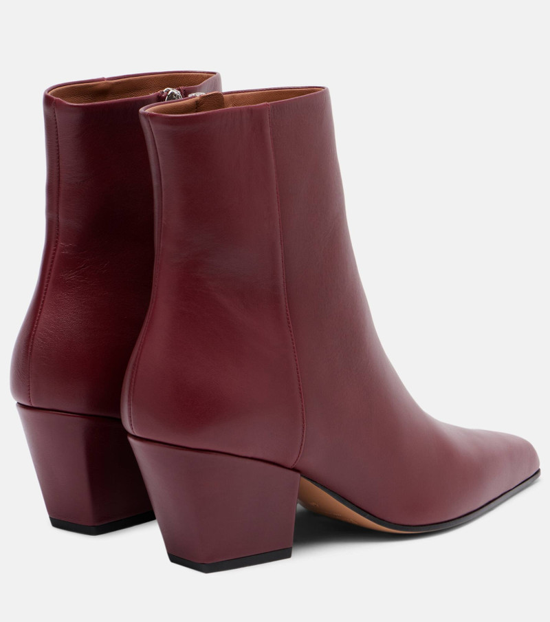 Jane leather ankle boots 2