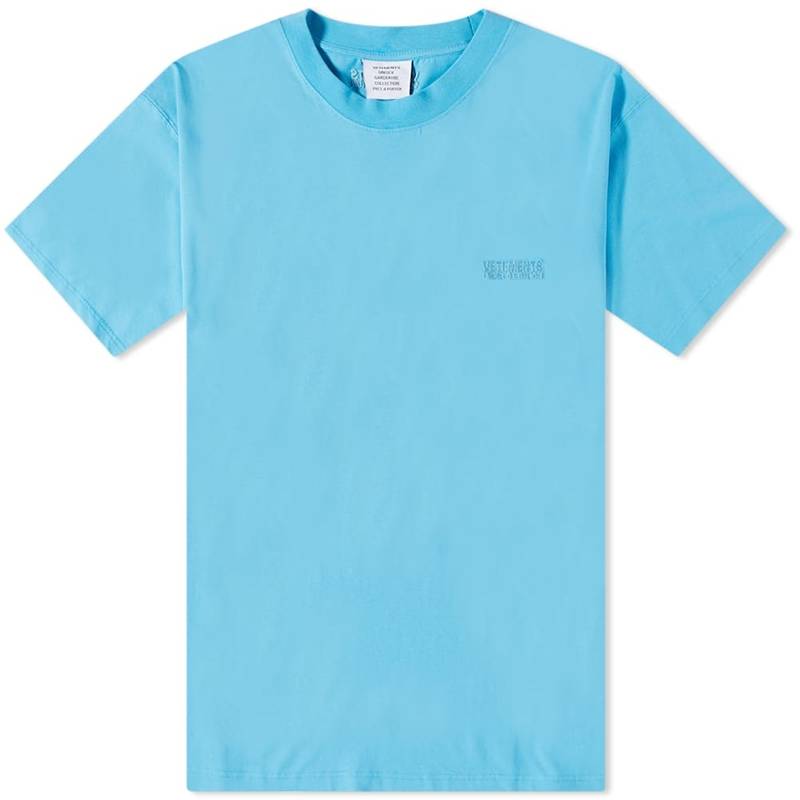 VETEMENTS Tonal Logo Tee 1