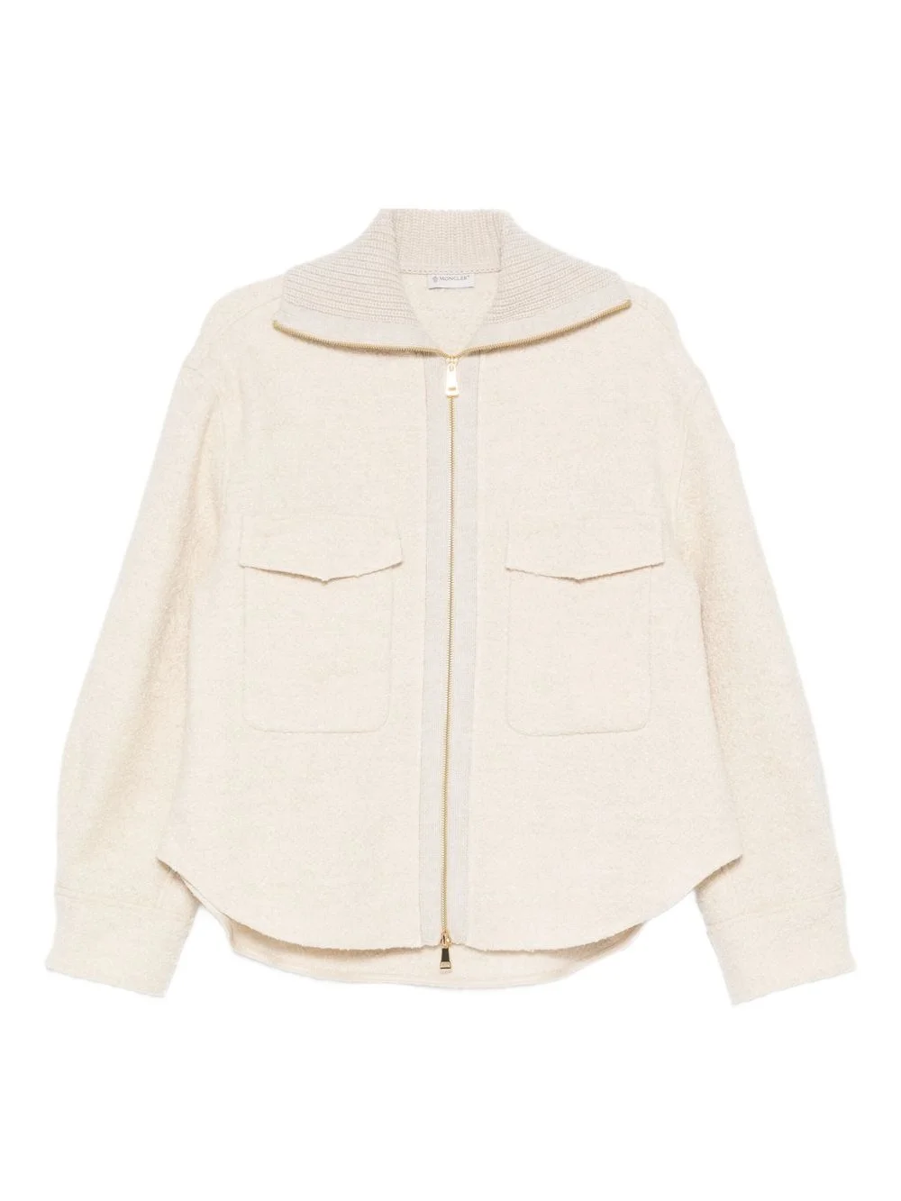flap-pocket zip jacket - 1