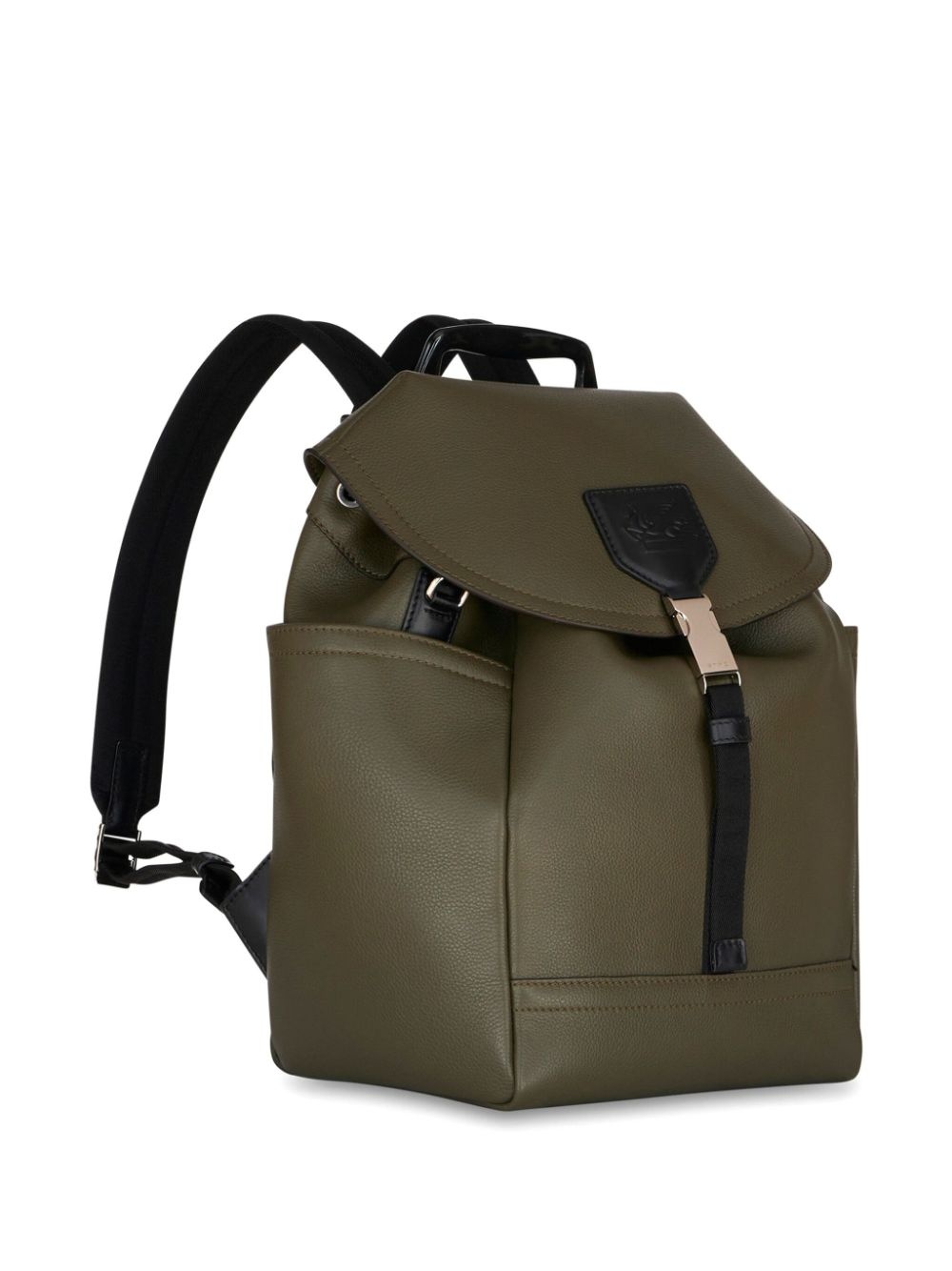 medium leather backpack - 4