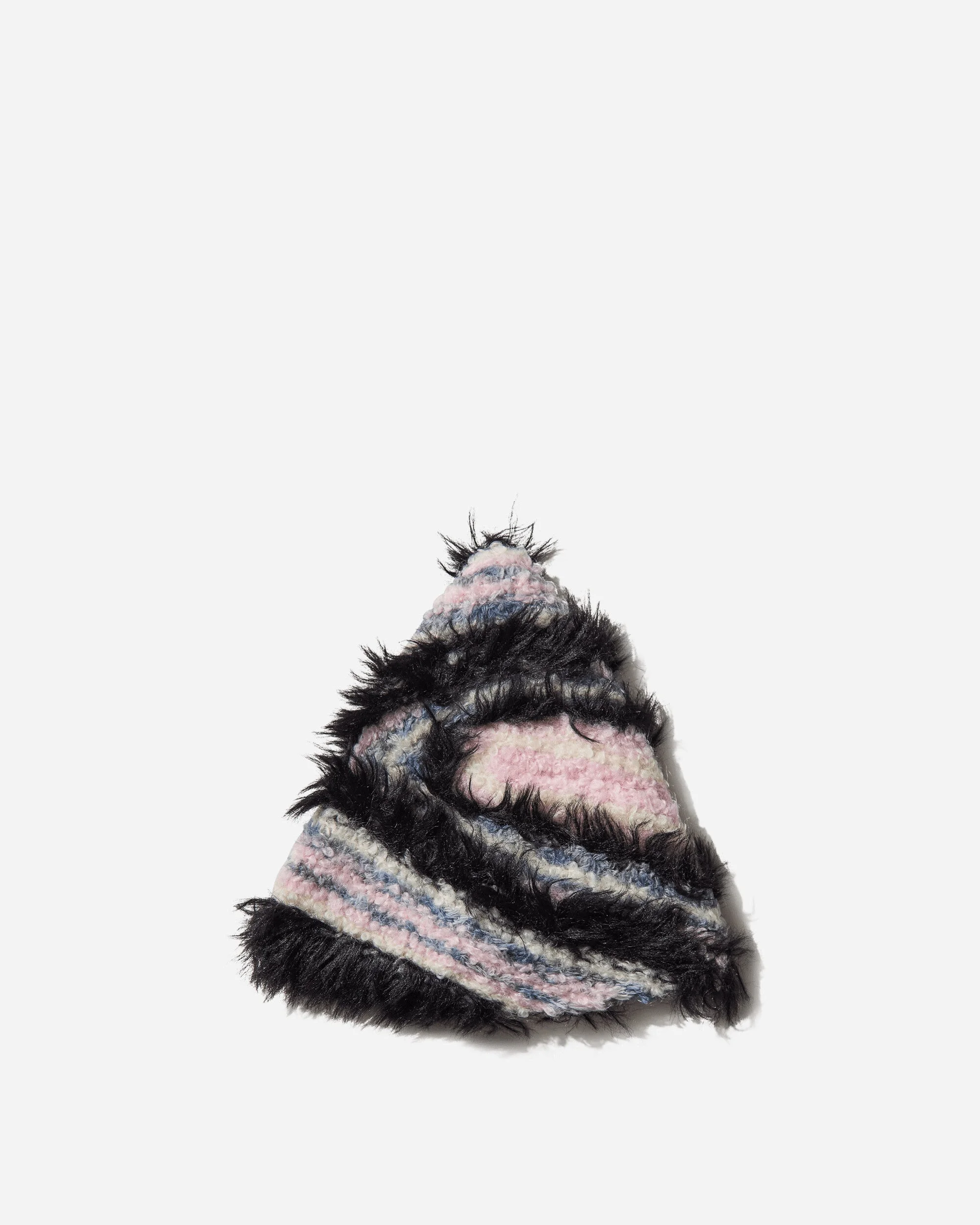 Chevron Knit Hat Sky Blue - 1