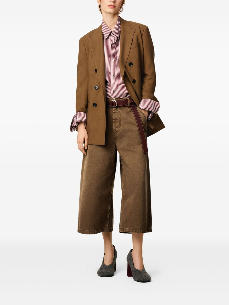 AMI Paris double-breasted tailored blazer outlook