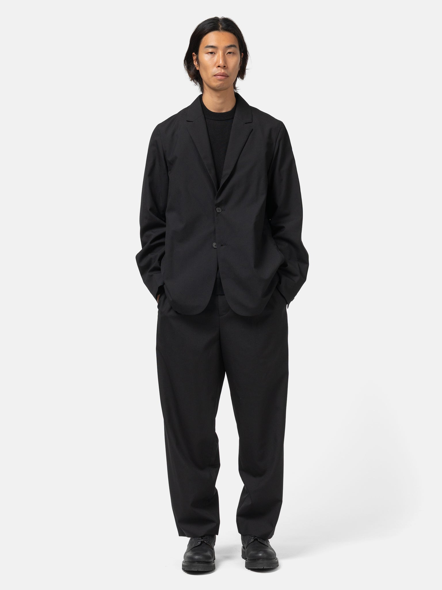 Tailored Jacket Tropical Wool Black - 2