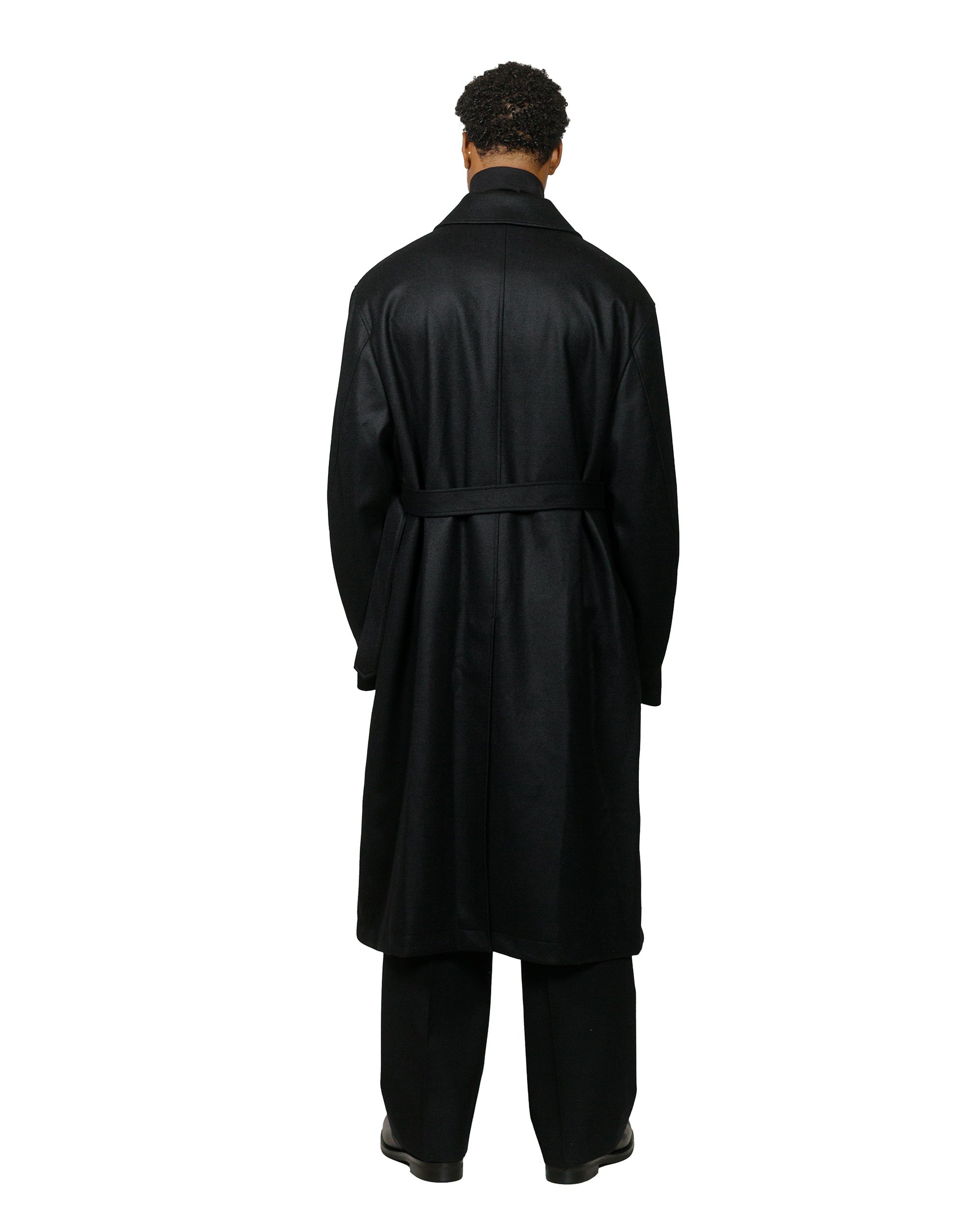 Oversized Investigated Coat Black - 4