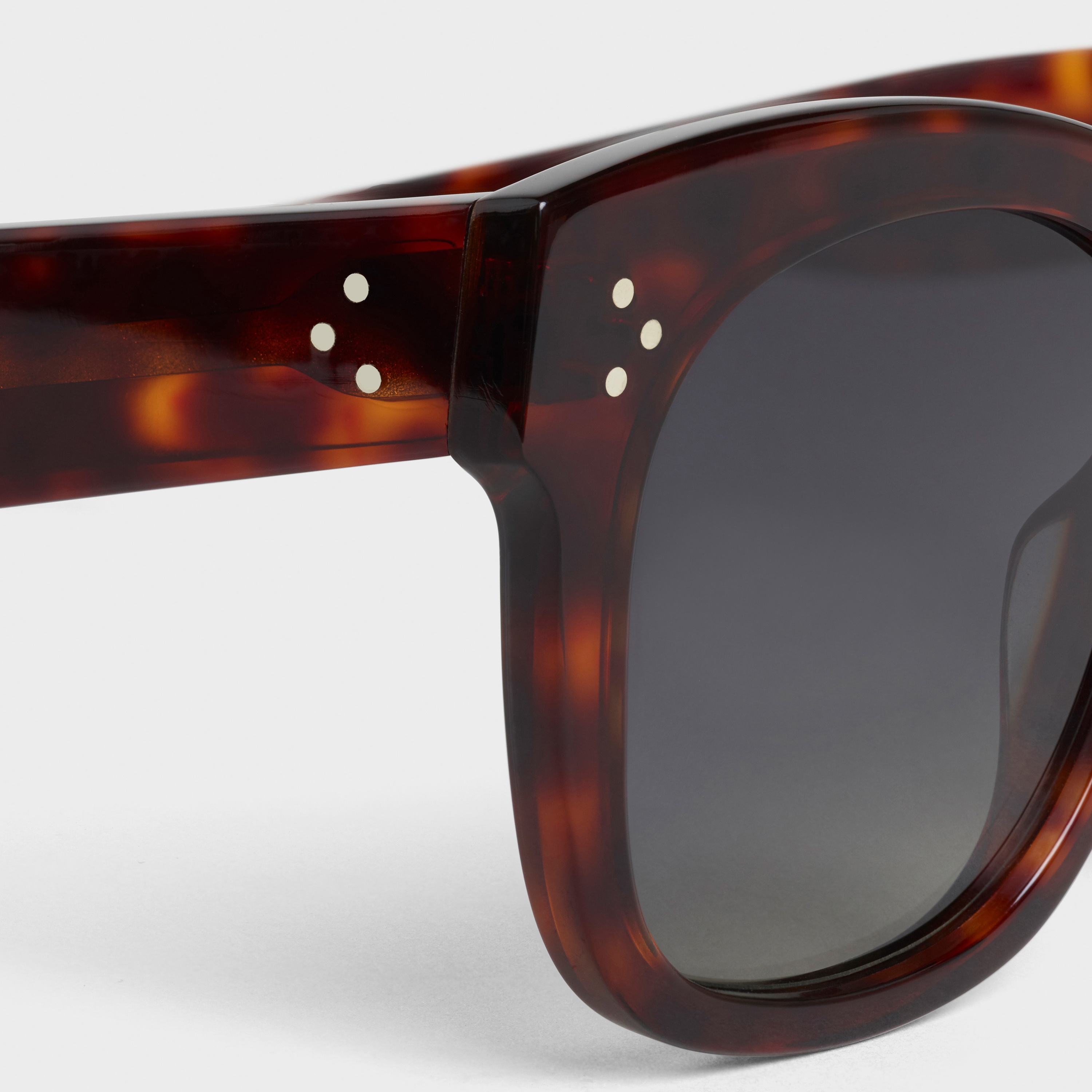 Oversized S002 Sunglasses in Acetate with Polarized Lenses - 4