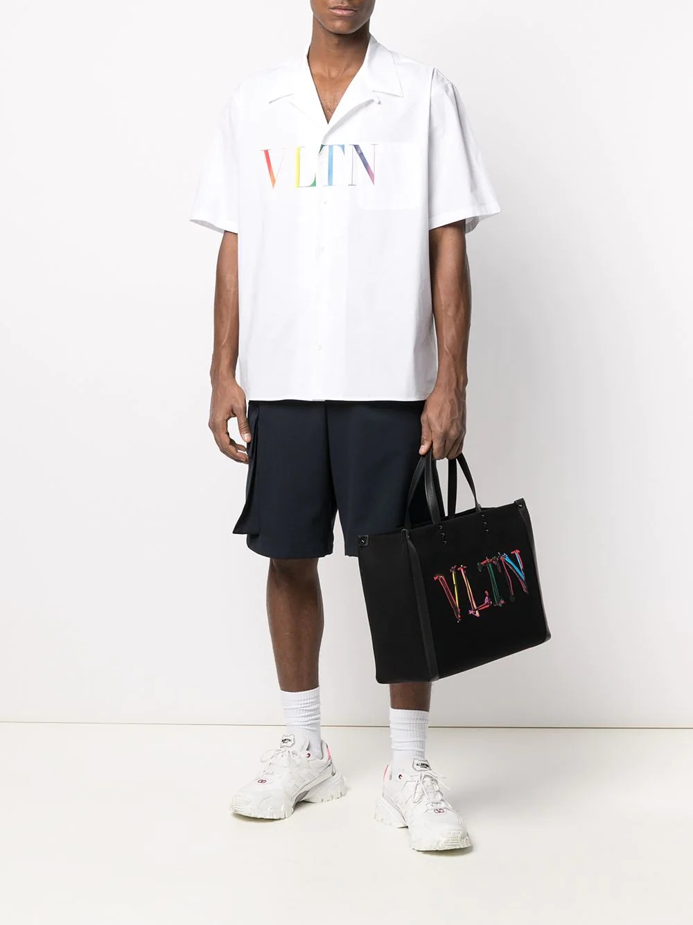 VLTN Multicolor bowling shirt - 2