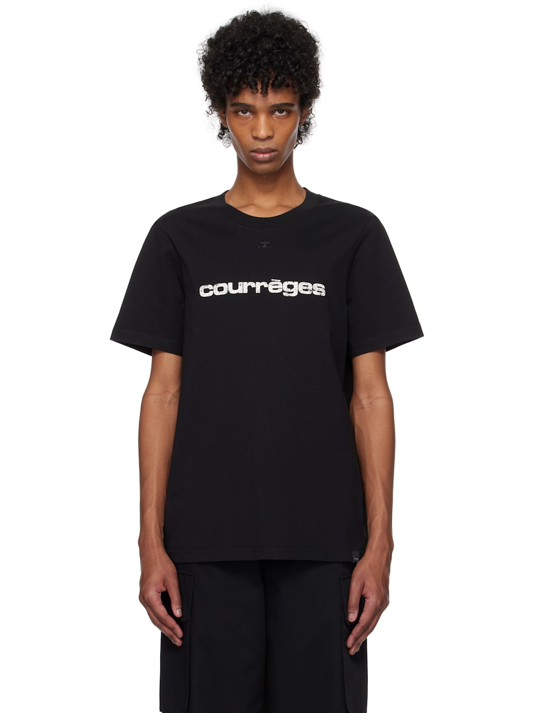 Black AC Printed T-shirt - 1