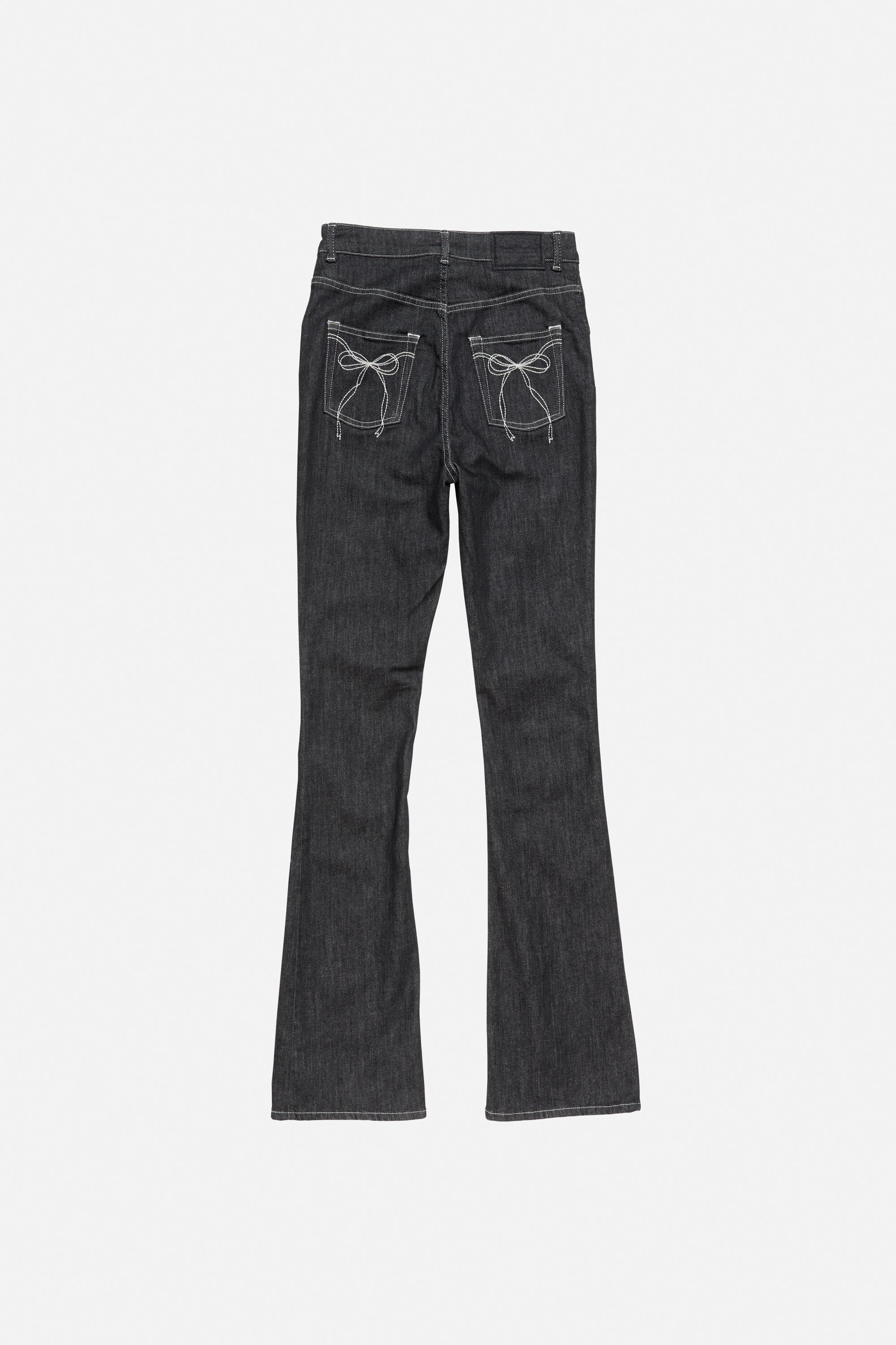 Stretch denim trousers - Black - 7