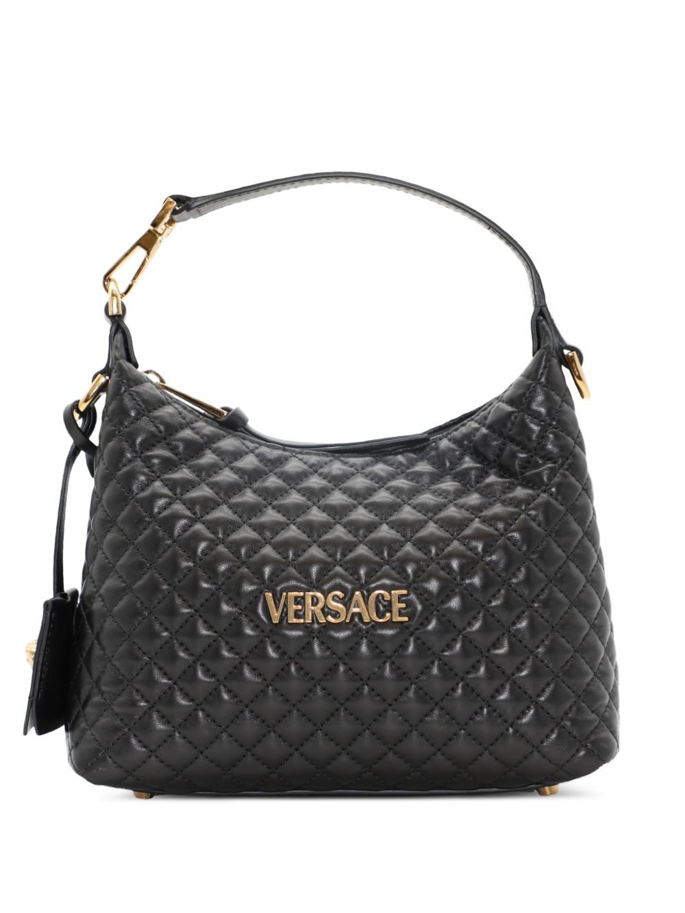 quilted-leather shoulder bag - 1