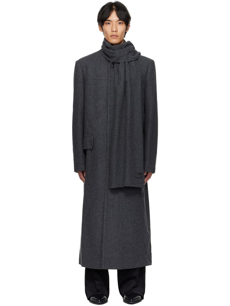 Gray Felted Coat 1