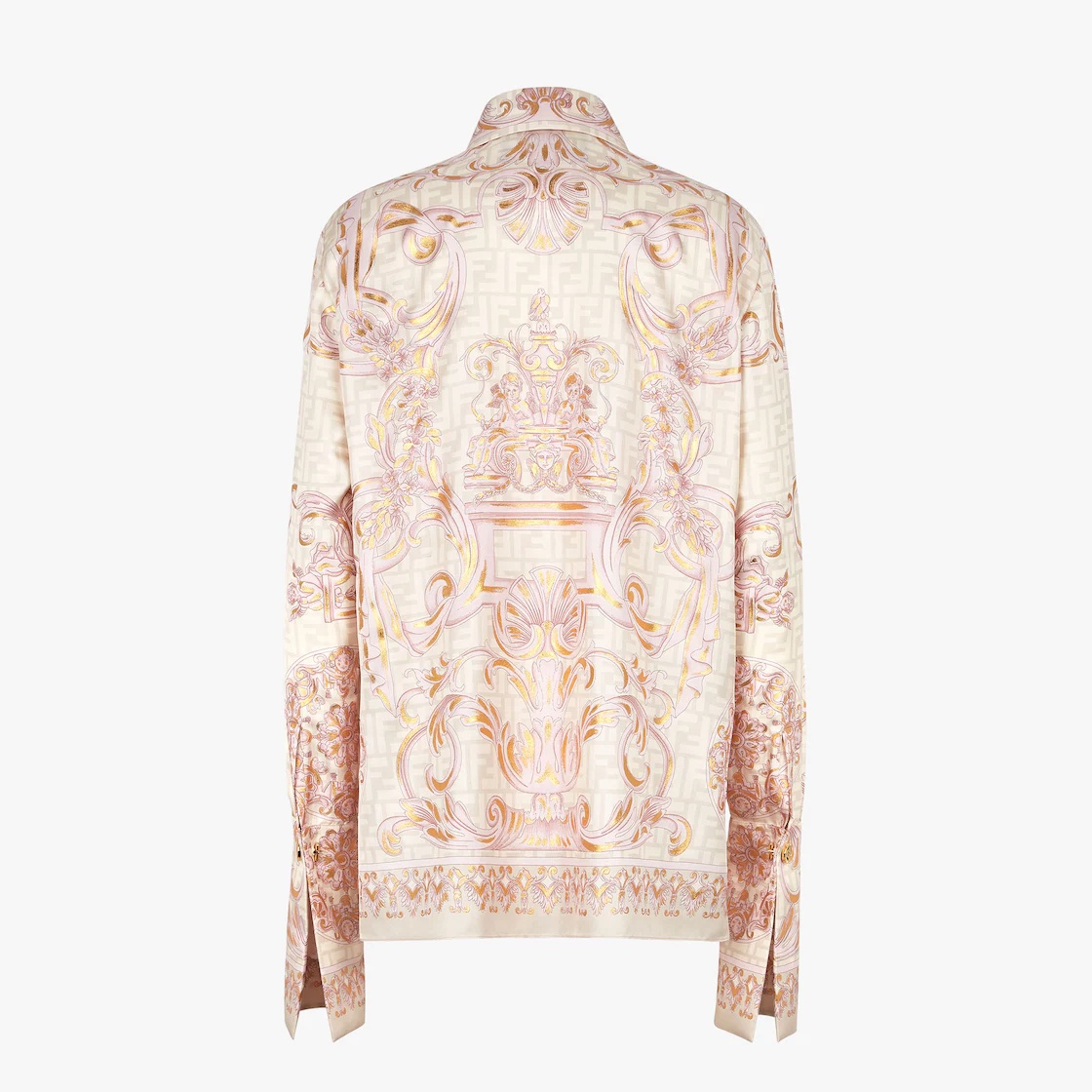 Fendace multicolor silk shirt - 2