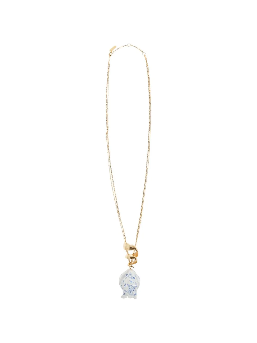 Bloomcraft floral-pendant necklace - 1