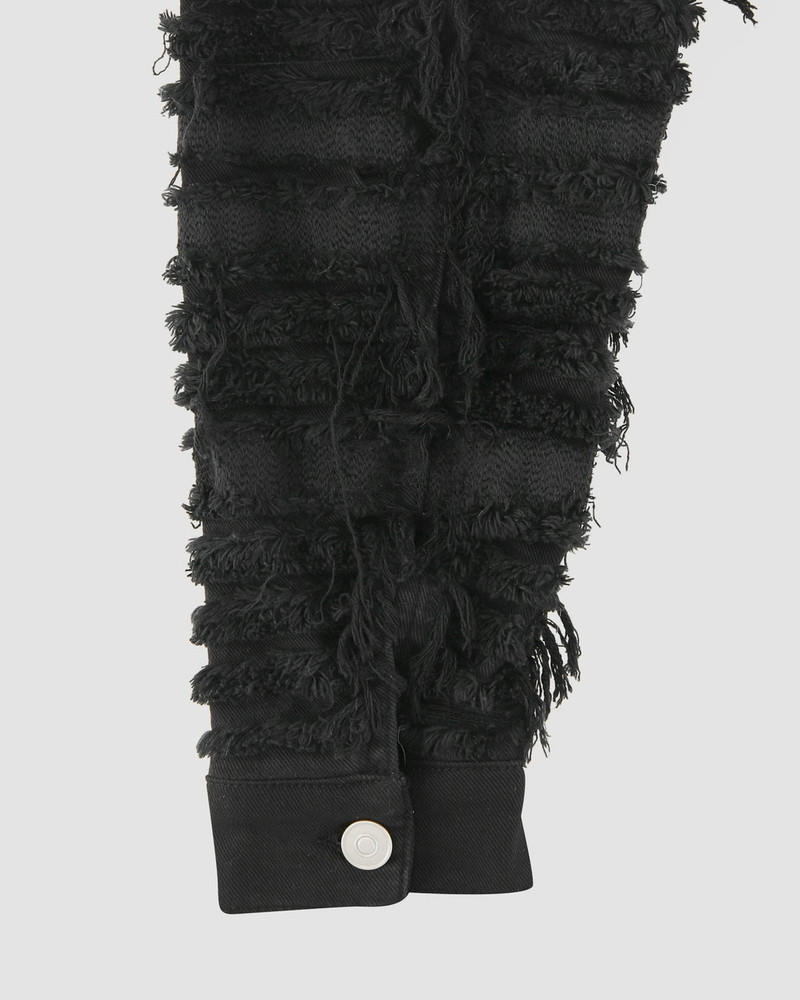 DENIM JACKET BLACKMEANS WITHOUT STUDS 6