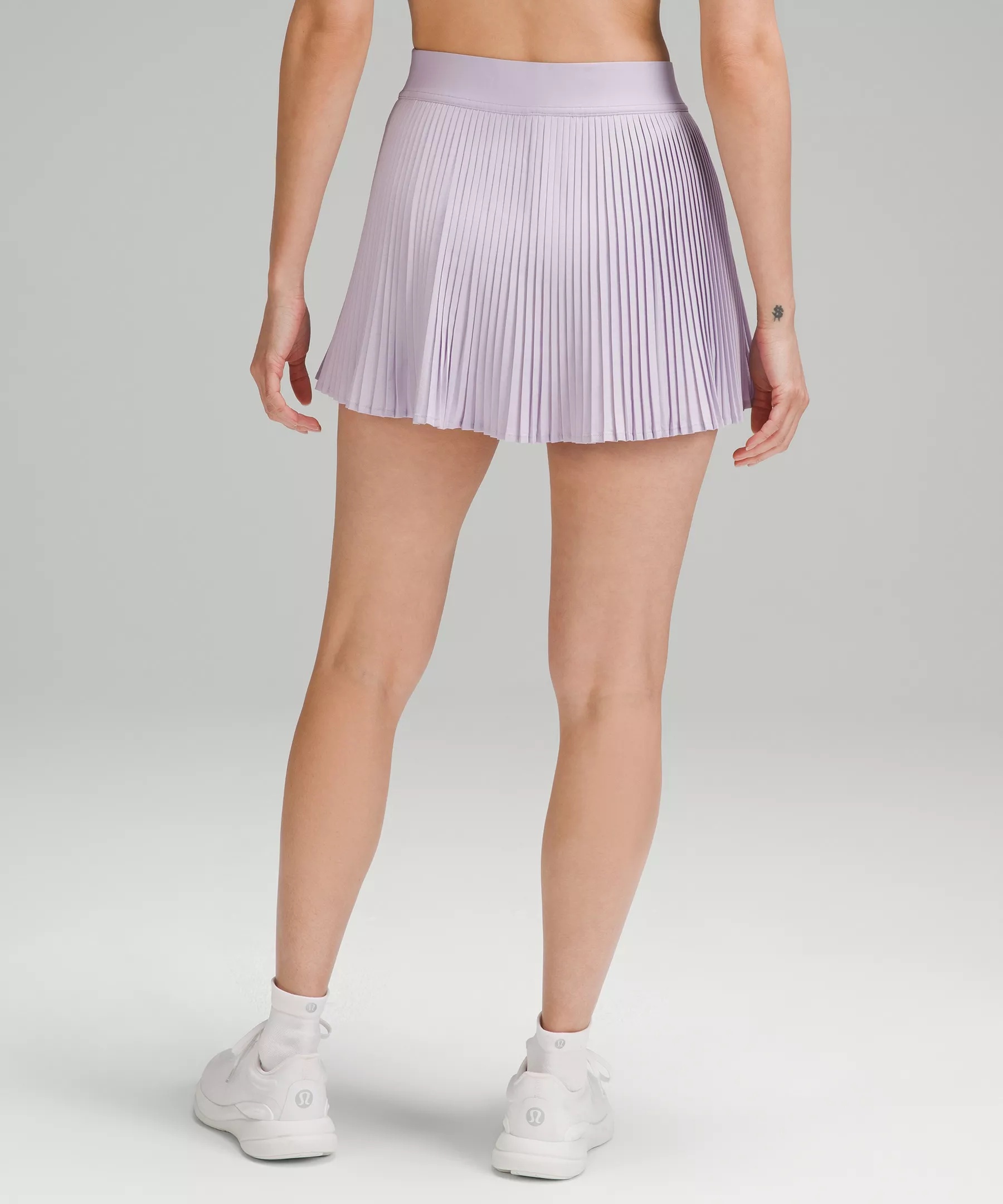 Varsity High-Rise Pleated Tennis Skirt - 3