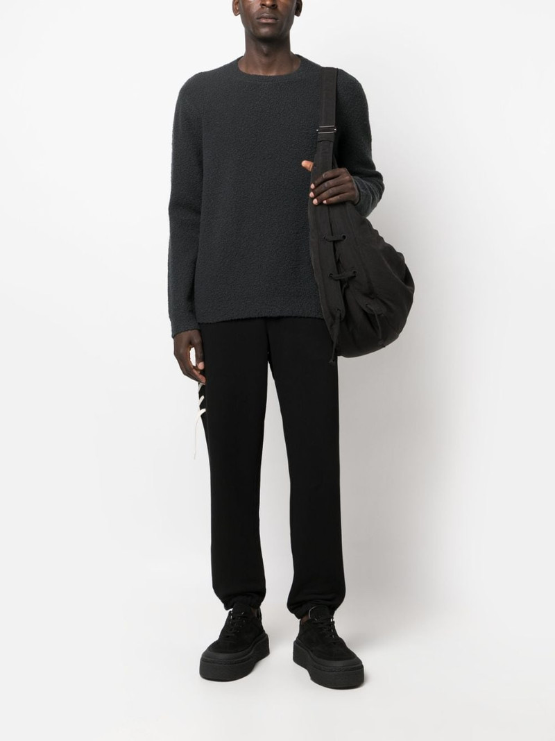 Craig Green logo-plaque fleece jumper outlook