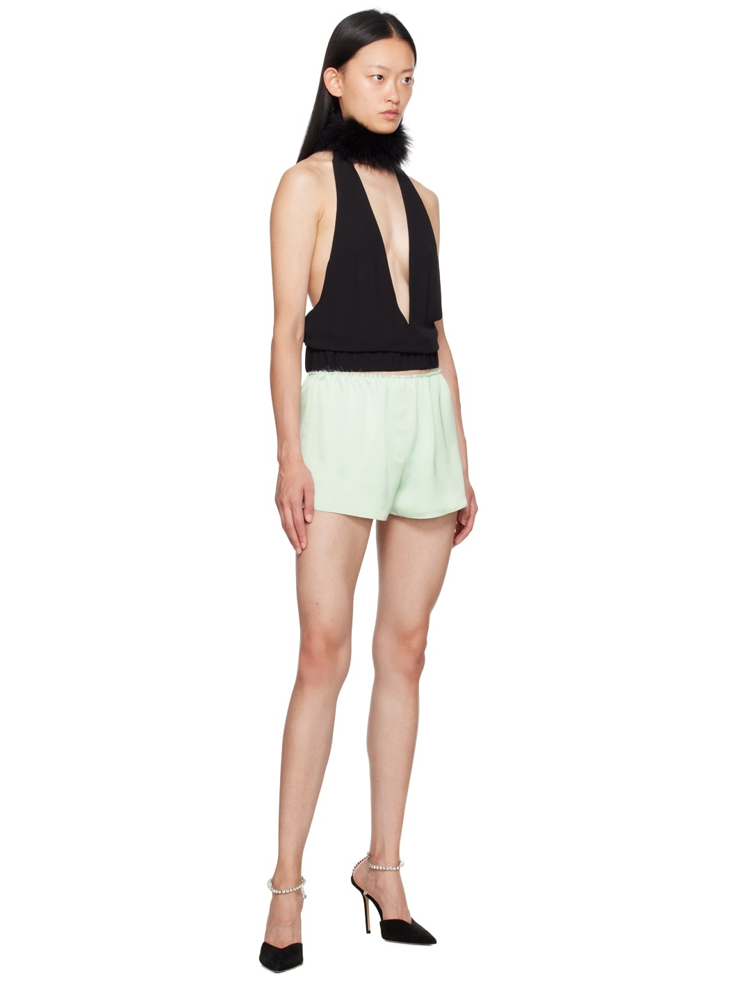 Green Elma Shorts - 4