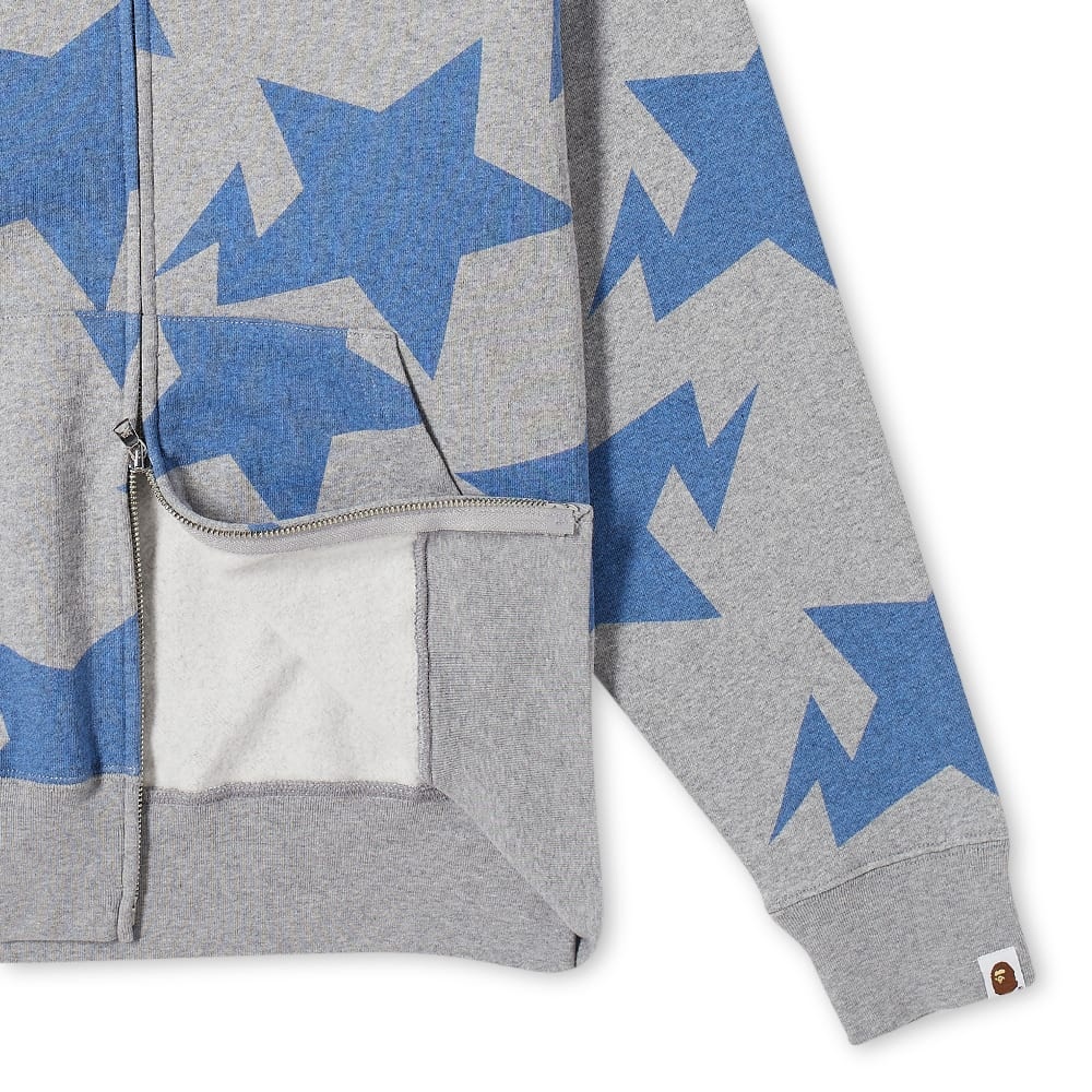 A Bathing Ape Relaxed Sta Pattern Zip Hoody - 2