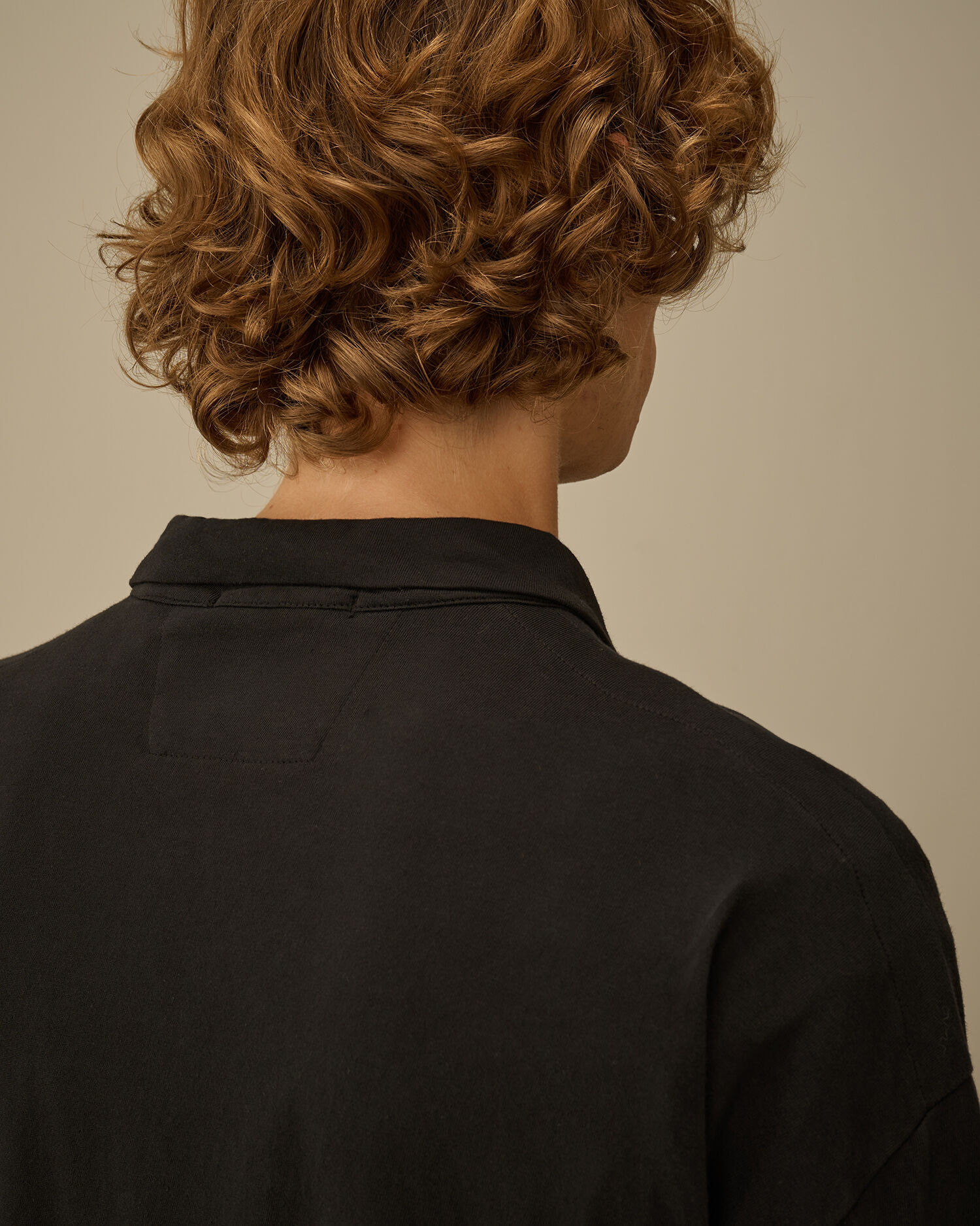 20/1 Jersey Long Sleeve Boxy Polo - 6