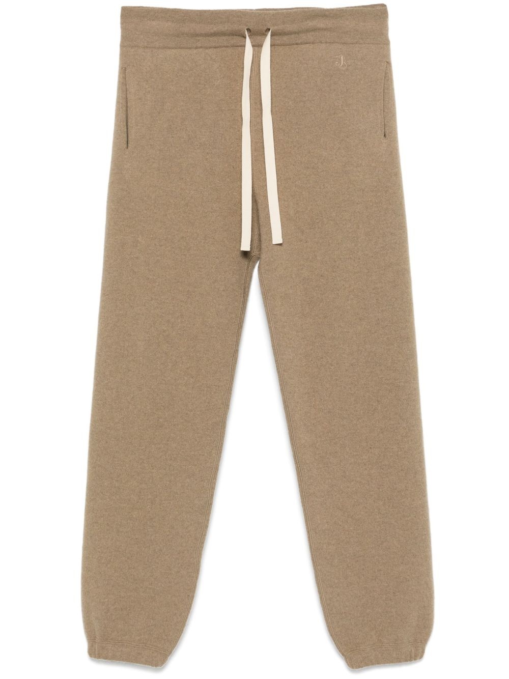 knitted track pants - 1